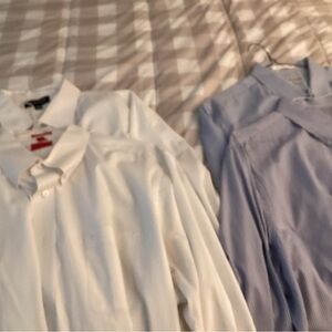 4 Men’s Long Sleeve Dress Shirts